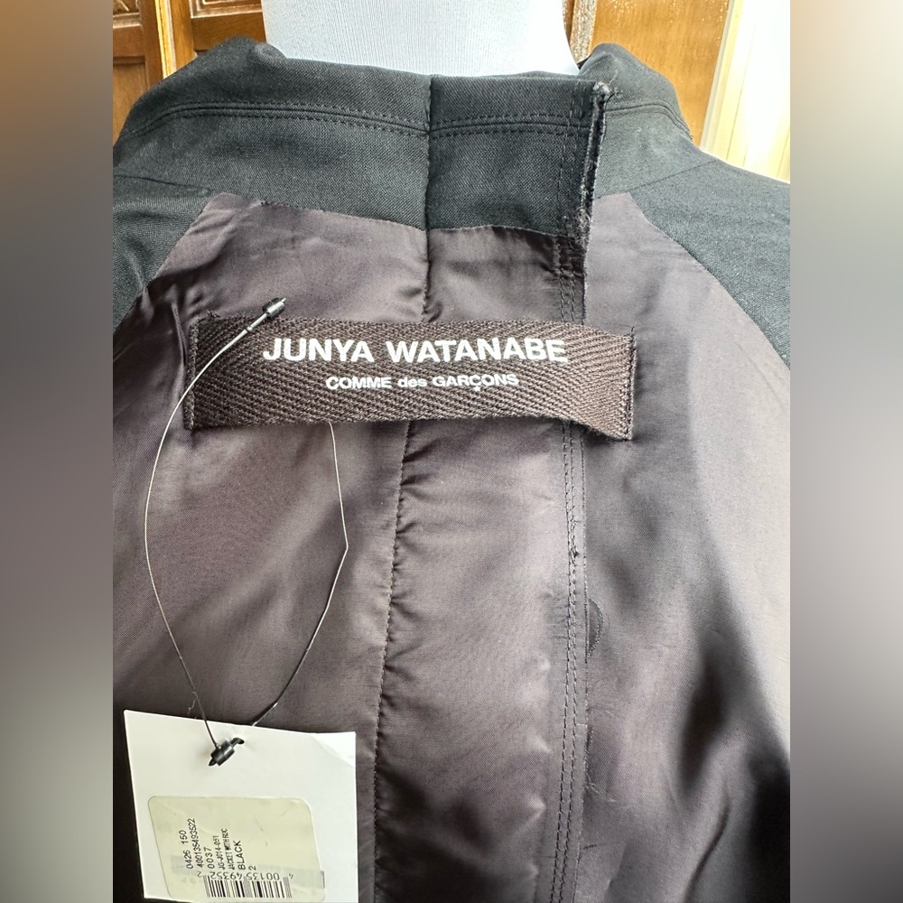 Junya Watanabe for Comme des Garcons Jacket with Ruched Sleeves - Picture 8 of 15